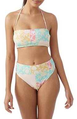 O'NEILL Womens Swim Olivia Dreamland Bandeau Bikini Top, Multi Colored, S von O'Neill