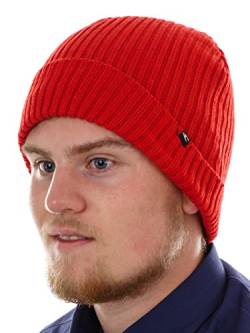 O'Neill Beanie Wintermütze Strickmütze rot Everyday Patch Ripstrick (one-Size) von O'Neill