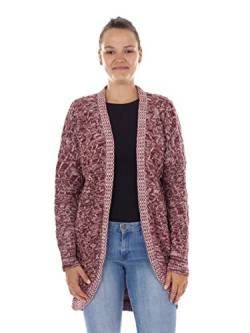 O'Neill Cardigan Strickjacke Strickmantel rot Patterned wärmend (S) von O'Neill