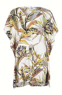 O'Neill Damen Hana Beach Cover Up Lässiges Kleid, 31022 Weiße Tropische Blume, L-XL von O'Neill