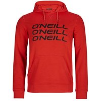 O'Neill Kapuzensweatshirt Herren Tripple Stack Hoodie mit dreifachem Markenprint auf der Brust von O'Neill