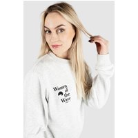 O'Neill Noos Wow Crew Sweater white melange von O'Neill