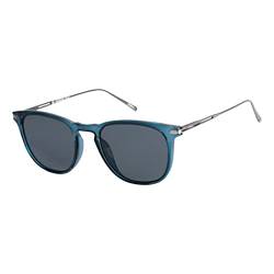 O'Neill Unisex Polarisierte Sonnenbrille – Glänzender blauer Kristall / solide Rauchgläser – ONPAIPO2.0-106P Größe 52-20-140 mm, Glänzender blauer Kristall von O'Neill