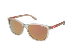 O'Neill Women's Polarized Sunglasses - Matte light grey / Gold-Pink mirror Lens - ONMALIKA2.0-165P size 55-16-140 mm… von O'Neill