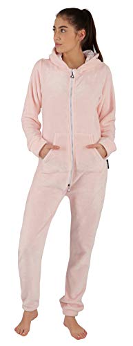 O'Poppy Damen Jumpsuit Teddy einteilig (M, pink) von O'Poppy