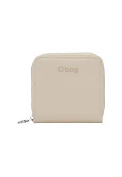 O bag - Brieftasche O Half Wally basilea aus polyurethan, Sand (10.2 X 10.5 X 2 cm) von O bag