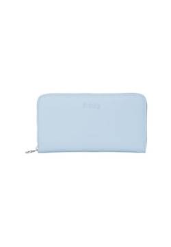 O bag - Brieftasche O Wally zurigo aus polyurethan, himmelblau (10.5 X 19.5 X 2 cm) von O bag