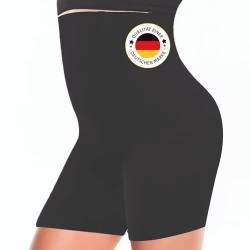 O³ Bauchweg Unterhose Damen Miederpants, Shapewear Damen Bauchweg stark formend, Body Shaper Damen, elastische Miederhose, Shaping Unterwäsche Damen, Hose Shorts (Schwarz XL/XXL) von O³