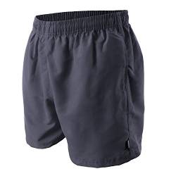 OAHOO Herren Badeshorts (1 Stück) Badehose mit Mesh-Futter und Taschen - Graphit XL von OAHOO