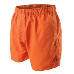 OAHOO Herren Badeshorts (1 Stück) Badehose mit Mesh-Futter und Taschen - Orange S von OAHOO