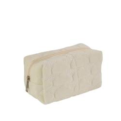 OAIEU Tragbare Kosmetiktasche Für Damen, Einfache Reise-Kulturtasche Mit Großem Fassungsvermögen, Make-Up-Tasche (Weiß) von OAIEU