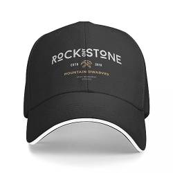 Basecap Deep Rock Galactic Rock und Stein Weiße Kappe Baseballkappe Baseballkappe Trucker-Hüte für Männer Damen von OAKITA