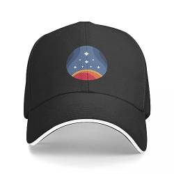 Basecap Starfield Constellation Patch Shirt Baseballkappe Thermovisier Pferdehut Strandhut Hüte für Frauen Männer von OAKITA