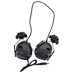 Army Tactical Hunting Shooting Headsets Airsoft Paintball Headset Militärhelm CS Wargame Kopfhörer PTT Walkie Talkie von OAREA