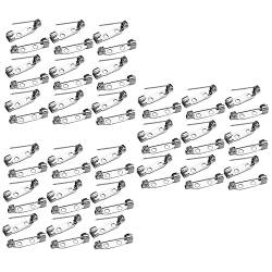 OATIPHO 1200 Stk silberne Sicherheitsnadel sicherheitsschloss bastelmaterial Broschennadel-Rückseite Nadeln Stifte Schmuck dekorative Stifte metall brosche DIY pins Verschluss für DIY Base von OATIPHO