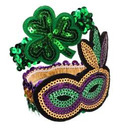 OATIPHO 2St Karnevalsarmband irische Sonnenbrille zum St. Patricks Day herren armband Maske dekorative Armbänder frauen armband tragbar Make-up-Kostüm-Requisiten New Orleans Yingschi Mann von OATIPHO