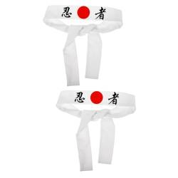 OATIPHO 2st Samurai-stirnband Kleidung Hijab Bandanas Für Männer Karate-trainingsstirnband Stirnbänder Für Karate Yoga-stirnband Männer Stirnband Baumwolle Fitness Sushi Kopfbedeckung von OATIPHO