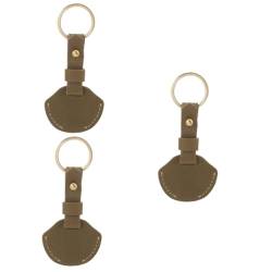 OATIPHO 3st Schlüsselanhänger Aus Leder Schlüsselbund Schlüsseletui Für Autoschlüssel Schlüsselhüllen Für Hausschlüssel Schlüsselbox Schlüsselhalter Jahrgang Schlüsselabdeckung von OATIPHO