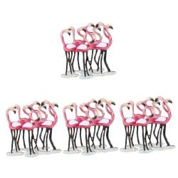 OATIPHO 4 Stück Flamingo-brosche Emaille-pin-abzeichen Vintage Flamingo-anstecknadel Kristalldekor Rucksäcke Stift Tier Kristallbrosche Kleidung Brosche Schal Rucksack Fräulein von OATIPHO