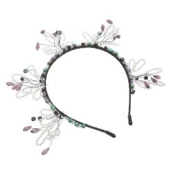 OATIPHO Kristall-Strass-Stirnband Kristall-Haarband Haarband Für Frauen Und Mädchen Glitzerndes Disco-Haarband Hochzeit Braut-Kopfschmuck von OATIPHO