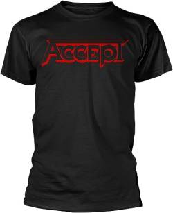 Accept Red Logo Womens Men t Shirts T-Shirts & Hemden(Medium) von OAX