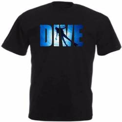 Men Short Sleeve Cotton T-Shirt Dive Scuba Dive T-Shirt Fan Gift Idea T Shirt Funny Casual Tee Shirts Streetwear T-Shirts & Hemden(X-Large) von OAX