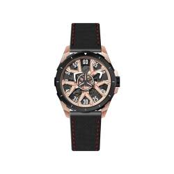 OBLVLO Luxus Marke Herren Skelett Zifferblatt Leder Automatische Uhr Top 316L Edelstahlgehäuse Leuchtend Klassische Mechanische Armbanduhr CAM, Cam-tgb, Automatikuhr von OBLVLO