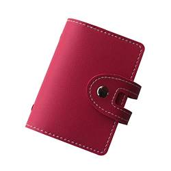 Damen Damen Kleine Münze Karte Schlüsselanhänger Brieftasche Tasche Geldbörse Schwarz Geldbörsen Herren Derrick (Hot Pink, One Size) von OBiQuzz