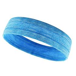 Rundum rutschfestes Haar mit rutschfestem Yoga-Haarreif für ein rundes Sport-Headband Diener Zweier Herren (Sky Blue, One Size) von OBiQuzz