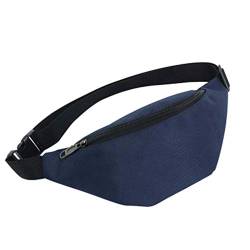 Sportliche Schulter lässige Mode 2019 Tasche Pouch Unisex Outdoor-Tasche Taktische Hüfttaschen (Dark Blue, One Size) von OBiQuzz