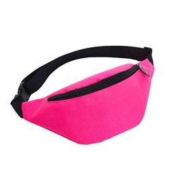 Sportliche Schulter lässige Mode 2019 Tasche Pouch Unisex Outdoor-Tasche Taktische Hüfttaschen (Pink, One Size) von OBiQuzz