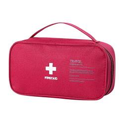 Tragbare Aufbewahrungstasche für Frauen oder Männer Multifunktionstasche Erste-Hilfe-Tasche für den Außenbereich Abendtasche Damen Clutch (C, One Size) von OBiQuzz