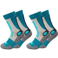 OCCULTO Wandersocken Damen Wandersocken 2er Pack (Modell: Gerlinde) (2-Paar) von OCCULTO