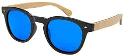 Fashion cool polarized bamboo unisex sunglasses men women ocean brown Sonnenbrille, von OCEAN SUNGLASSES
