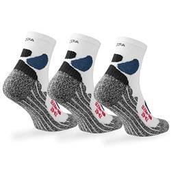 OCERA 3 Paar Kurzschaft Laufsocken für Damen und Herren - Atmungsaktive Sport und Fitness Socken von OCERA