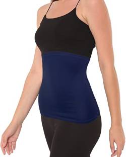 OCERA MULTI-TUBE für Damen, vielseitiger Nierenwärmer, Minirock oder Bandeau Top, NAVY BLUE - XS/S von OCERA