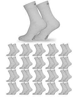 OCERA Socken Herren & Socken Damen - 20 Paar - Bequeme Alltags Herren Socken & Damen Socken in vielen Farben - ÖkoTex Standard 0 zertifizierte lange Socken Herren & Damen aus Baumwolle 35-38 von OCERA