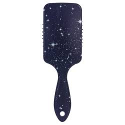 Night Sky Detangler Haarbürste Entwirrungsbürste mit Nylonborsten, nasse trockene Haarbürste für die Kopfhautpflege von ODAWA