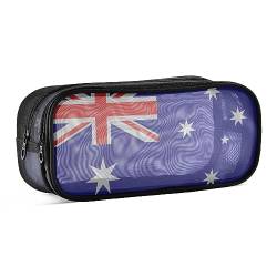 ODAWA Australien-Flagge Federmäppchen Große Gitter Mesh Tasche Große Kapazität Bleistift Fall Beutel Stift Fall von ODAWA