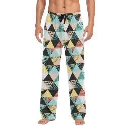 ODAWA Pyjamahose für Herren, trendig, illustriert, Schlaf-Lounge-Hose mit Taschen, lange PJ Hose, Trendig illustriert, XX-Large von ODAWA