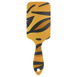 Tiger Tiermuster Entwirrende Haarbürste Nass und Trockenentwirrer Professionelle Haarbürste für alle Haartypen von ODAWA