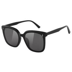 OENEYE Polarisierte Sonnenbrille Herren Retro Stil Leichte TR90 Rahmen UV400 Schutz Quadrat Sonnenbrille Im Freien Autofahren Reisen Schutz Vintage Brille für Herren und Damen von OENEYE