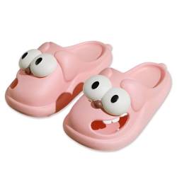 OJXTRDE Kinder Badelatschen Jungen Mädchen Pantoletten, Lustige 3D-Cartoon-Pantoffeln, Badeschlappen Sommer, Niedlicher Welpe Hausschuh Cozy Slides Wolken Schlappen Eva Weiche rutschfeste Badeschuhe von OJXTRDE