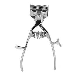 Haarschneider - Haarentfernungsschneider Hand Classic Clipper Barber Edelstahl Manuelles Haarschneidewerkzeug von OKBY