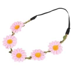 Blumen-Haarband, Sonnenblumen-Girlande, leichte Krone, realistischer Kopfschmuck, Blume von OLACD