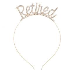 Dünnes Strass-Stirnband, modisch, niedlicher Haarreif für Mädchen und Damen, Prinzessinnen-Stil, Kopfschmuck mit Buchstaben-Detail von OLACD