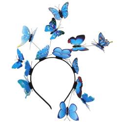 Party-Braut-Stirnband, dekorativ, Schmetterling, modisches Haarband für Damen von OLACD
