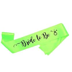 OLILLY Bride to Be-Schal für die zukünftige Braut (Neongrün) … von OLILLY