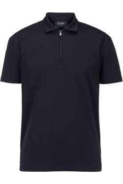 OLYMP SIGNATURE Casual Tailored Fit Poloshirt Kurzarm schwarz von OLYMP SIGNATURE