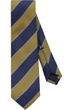OLYMP SIGNATURE Krawatte blau/gelb, Gestreift von OLYMP SIGNATURE